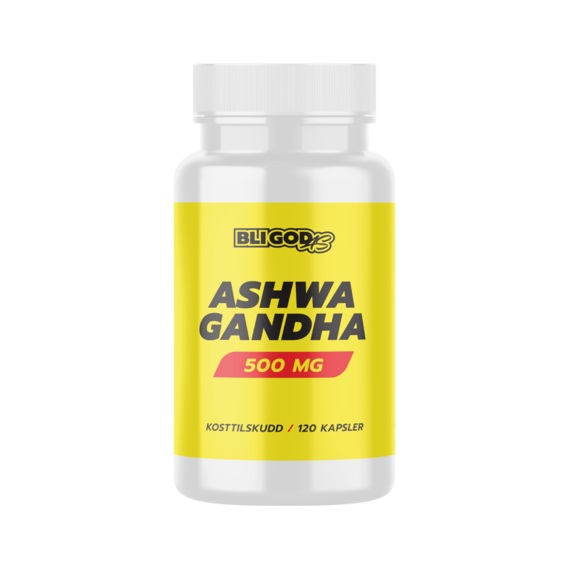 ASHWAGANDHA 500mg 10% 120 kaps -adaptogen - Bilde 2