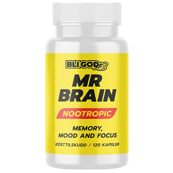 MR BRAIN 120 kaps -Bedre kognitiv funksjon