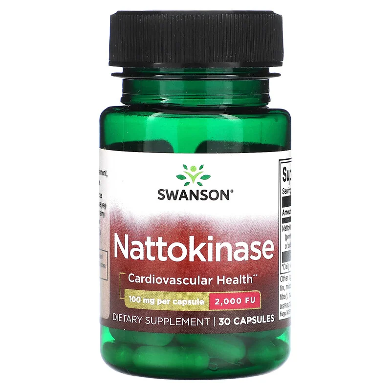 Nattokinase 100 mg a 30 kapsler Hjerte & Kar tilskudd