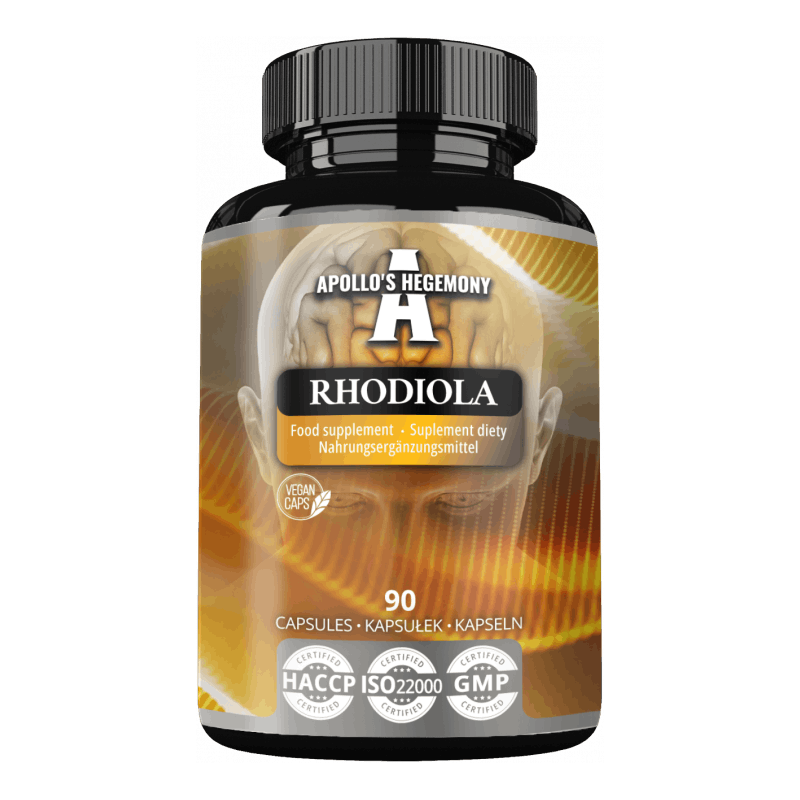 Rhodiola Rosea 500mg 90 kaps (Rosenrot)
