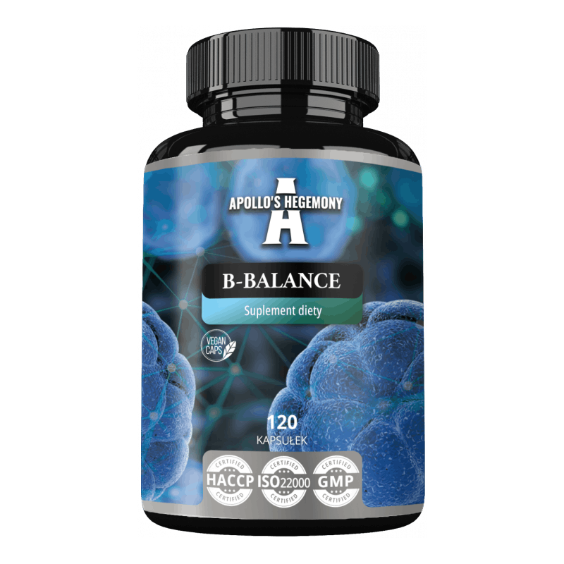 Vitamin B-Kompleks Balance -120 kaps APOLLO'S HEGEMONY