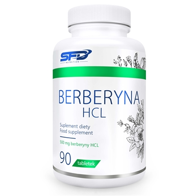 Berberine HCL 500mg 90 tab. -klinisk testet!