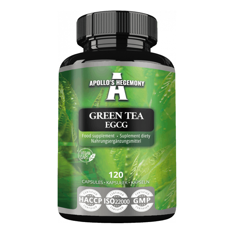 Grønn Te EGCG (ekstrakt)– 500mg – 100 kaps Apollo's Hegemony