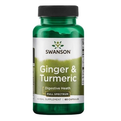 Ginger & Turmeric - Ingefær og Gurkemeie - 60 kapsler
