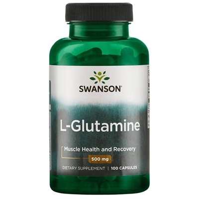 L-Glutamine 100 kapsler SWANSON