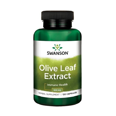 SWANSON OLIVE LEAF EXTRACT 500MG 120 kaps