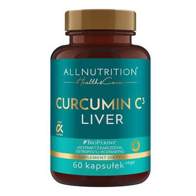 Curcumin C3 Lever - 60 kapsler + Artisjokkekstrakt 300 mg + Melketistelekstrakt 125 mg