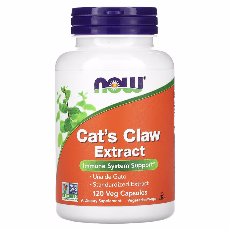 Cat’s Claw Extract 334 mg – 120 kapsler (Uncaria tomentosa) NOW Foods
