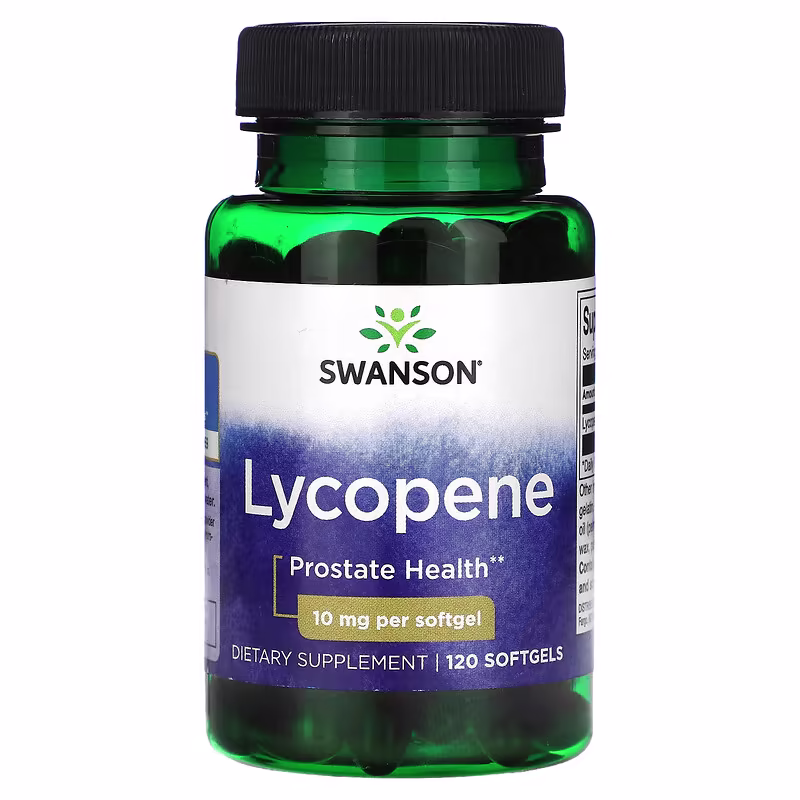 Lycopene 10 mg – 120 kapsler – Softgel –Swanson