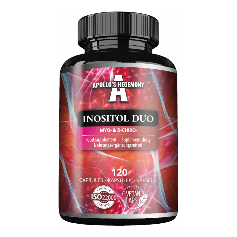 Inositol Duo 615 mg – 120 kapsler – Myo- & D-chiro-inositol